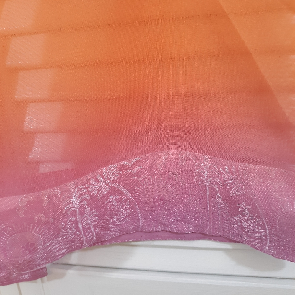 Max mehra ombre swim coverup pants sz XLP *H - Picture 5 of 5